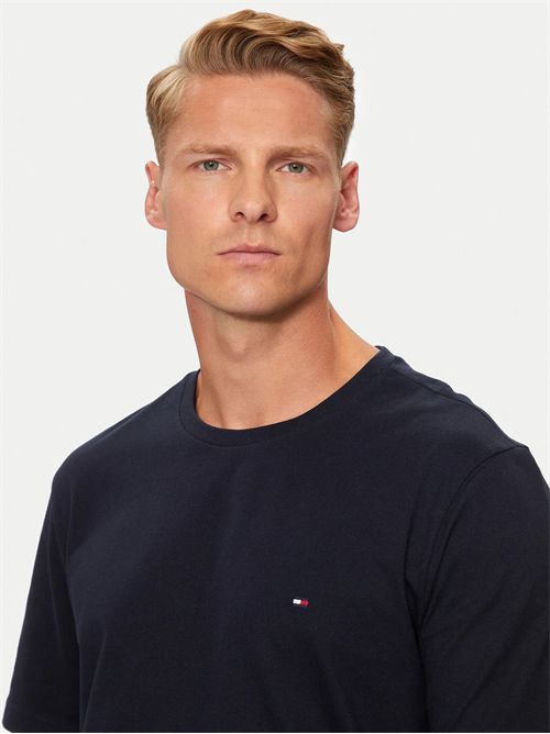 t-shirt uomo blu TOMMY HILFIGER | MW0MW37267DW5
